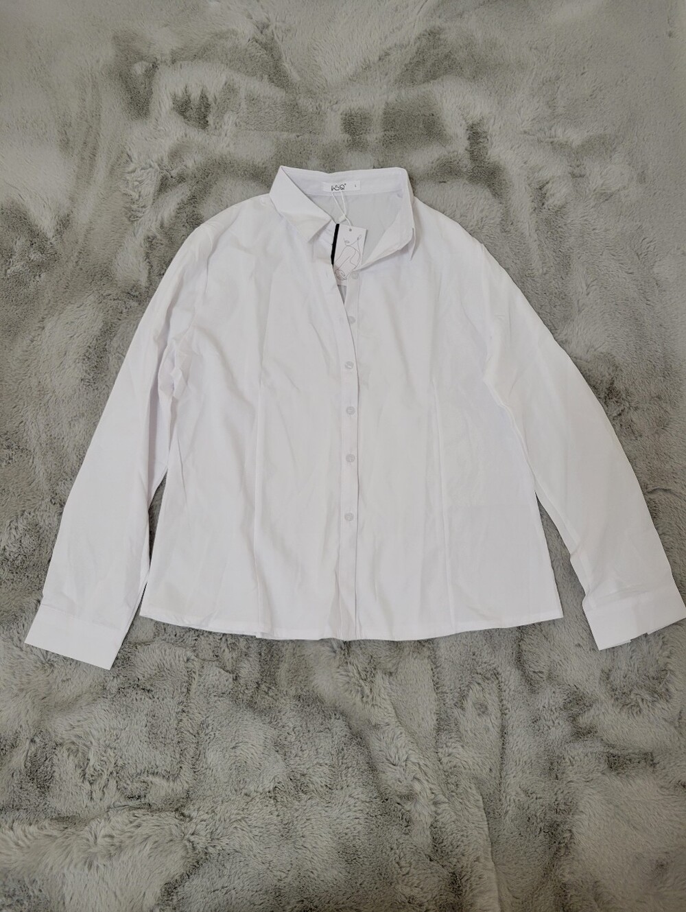 Nwt White Buttondown Blouse